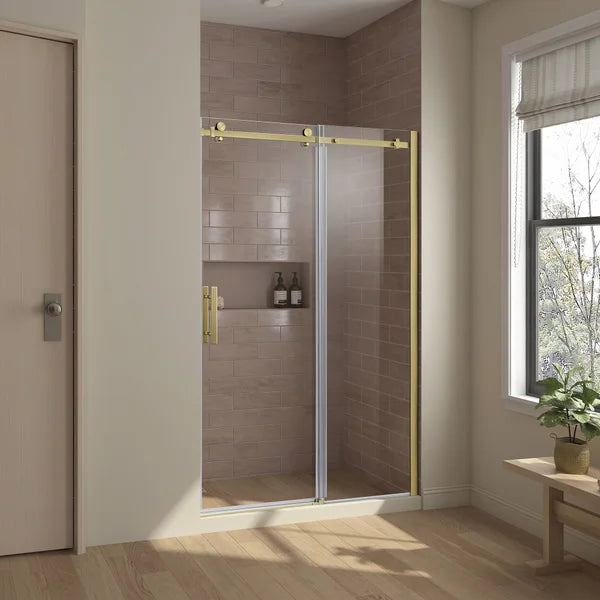 OVE Decors Kelsey 60 in. Sliding Glass Shower Door with Hardware
