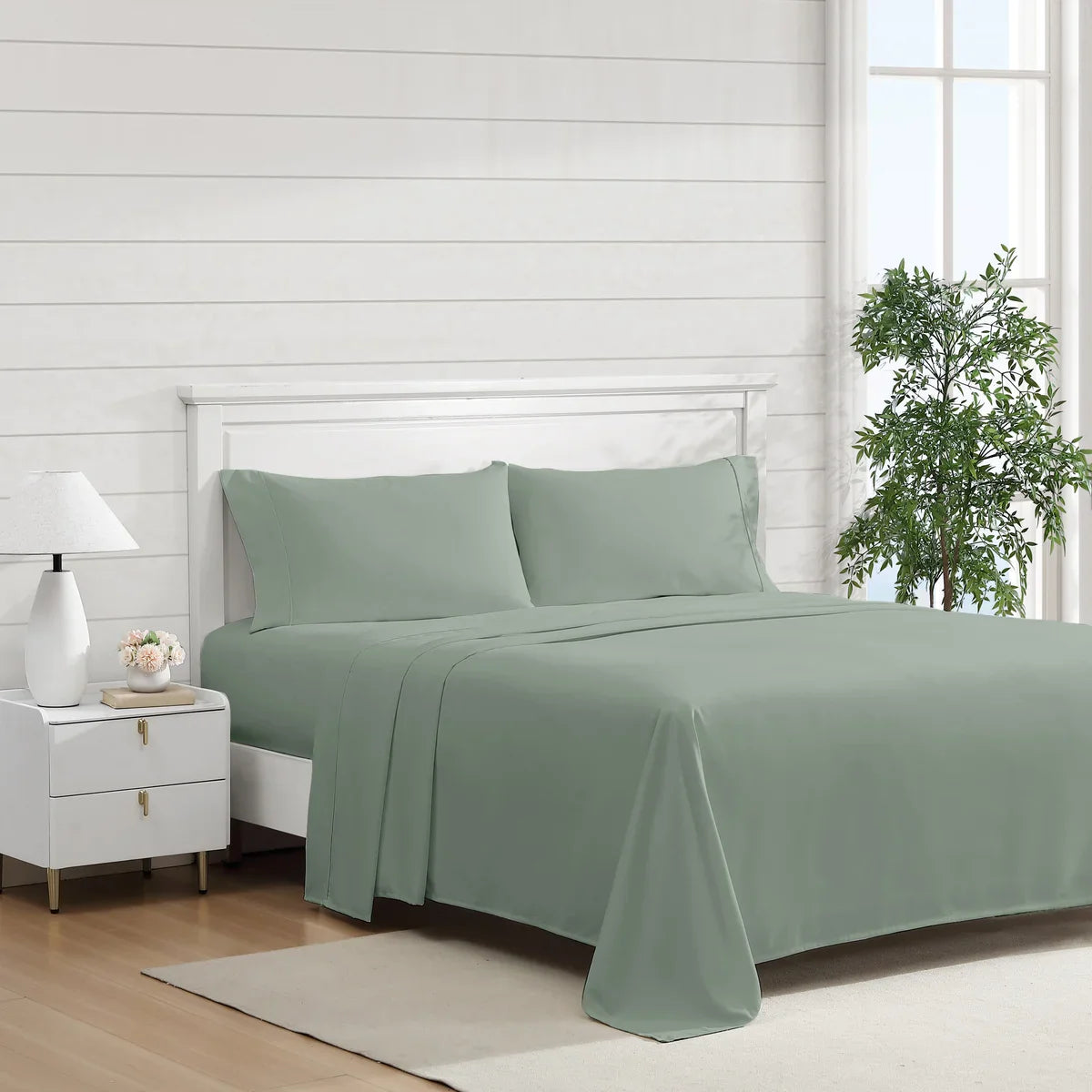 Jennifer Adams Home Eternal Collection Microfibre Sheet Set - alternate view 6