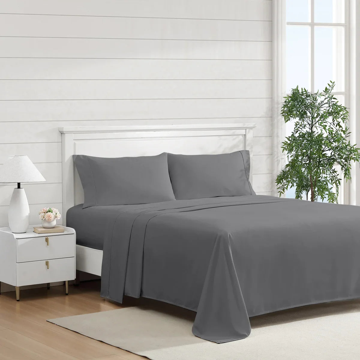 Jennifer Adams Home Eternal Collection Microfibre Sheet Set - alternate view 7