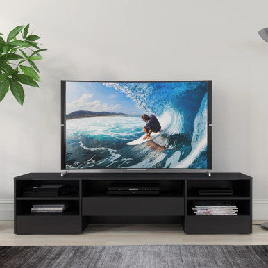 Cleveland Black 72 in. Television Stand