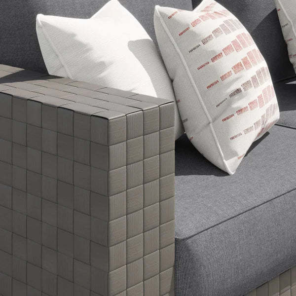 Soho 6-piece Patio Sectional Conversation Set