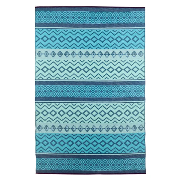 Viana Bahamas Collection Oasis Indoor/Outdoor Reversible Area Rug