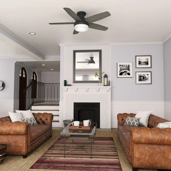 Hunter Avia 48 in. (121.9 cm) Low-profile LED Ceiling Fan