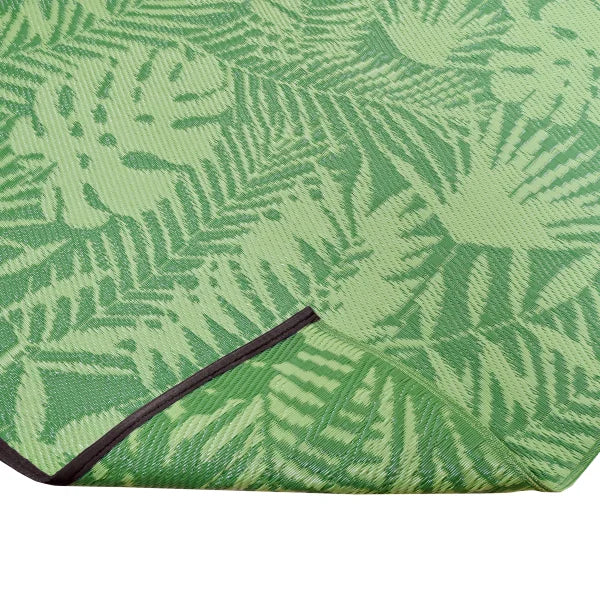 Viana Bahamas Collection Palms Indoor/Outdoor Reversible Area Rug