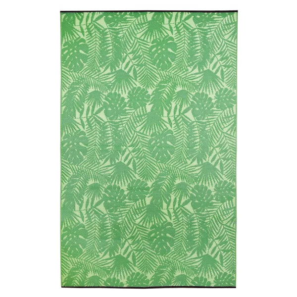 Viana Bahamas Collection Palms Indoor/Outdoor Reversible Area Rug