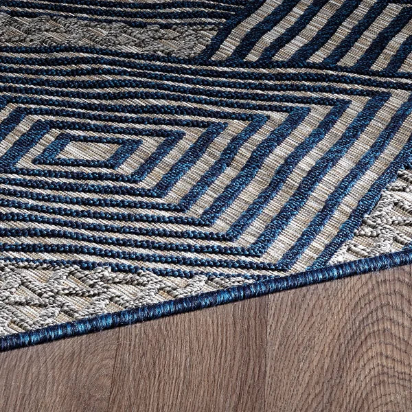 Viana Madrid Collection Harlequin Indoor/Outdoor Area Rug