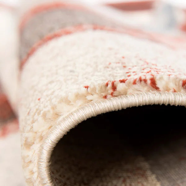 Art Carpet Aden Indoor Rug, Beige Red