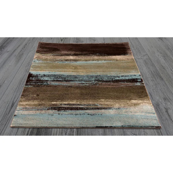 Art Carpet Aden Indoor Rug, Brown Blue