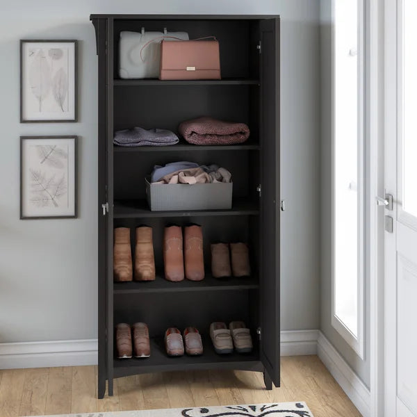 Bush Salinas Tall Storage Cabinet with Doors