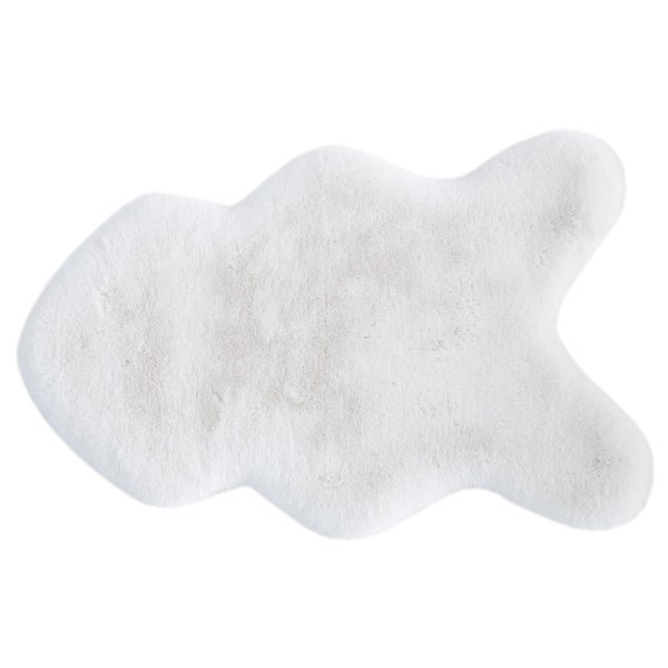 Mon Château Single Faux Fur Rug