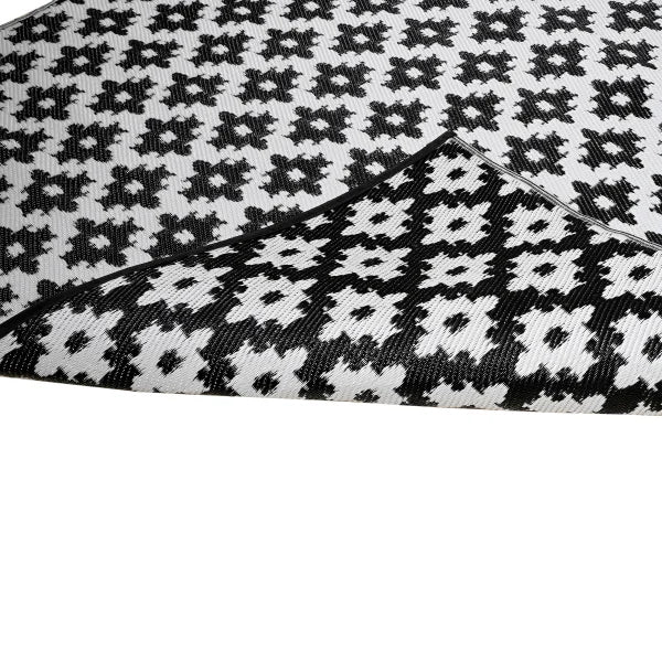 Viana Bahamas Collection Sequence Indoor/Outdoor Reversible Area Rug