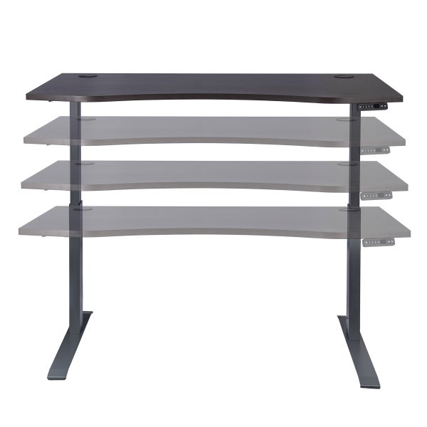 Motionwise Height Adjustable Standing Desk 152.4 cm x 76.2 cm (60 in. x 30 in.)