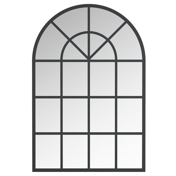 Appollo Harley Modern 71 cm x 105 cm (28 in. x 41.5 in.) Window Metal Framed Mirror