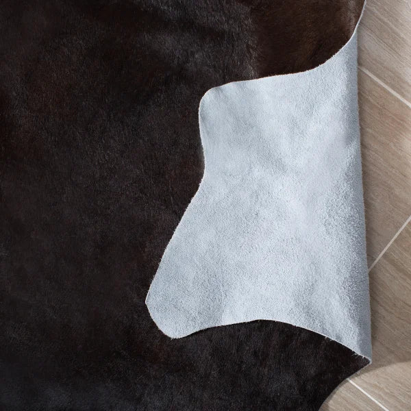 Safavieh Black & Brown Cowhide Indoor Rug