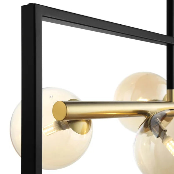 OVE Decors Sydney Chandelier in Black