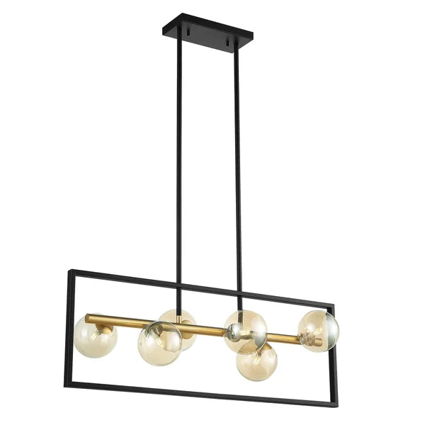 OVE Decors Sydney Chandelier in Black