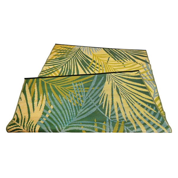 Viana Bahamas Collection Areca Indoor/Outdoor Reversible Area Rug