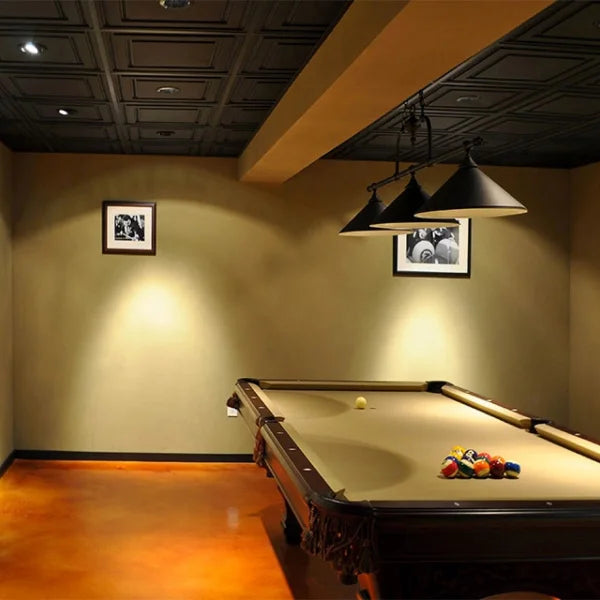 Ceilume Stratford White 2ft x 2ft Suspended Ceiling Tiles