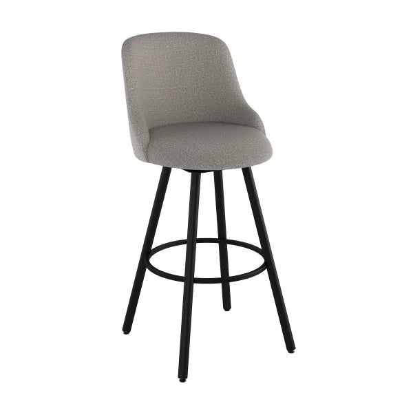 Amisco Kelsea Modern Counterstool, Black Base