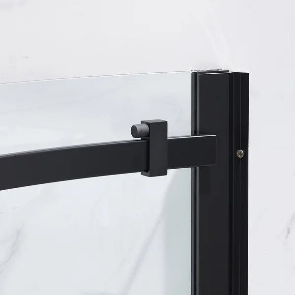 OVE Decors Aria Round Corner Shower Enclosure with Base