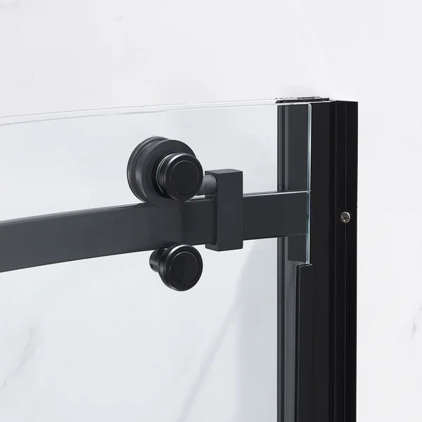 OVE Decors Aria Round Corner Shower Enclosure with Base