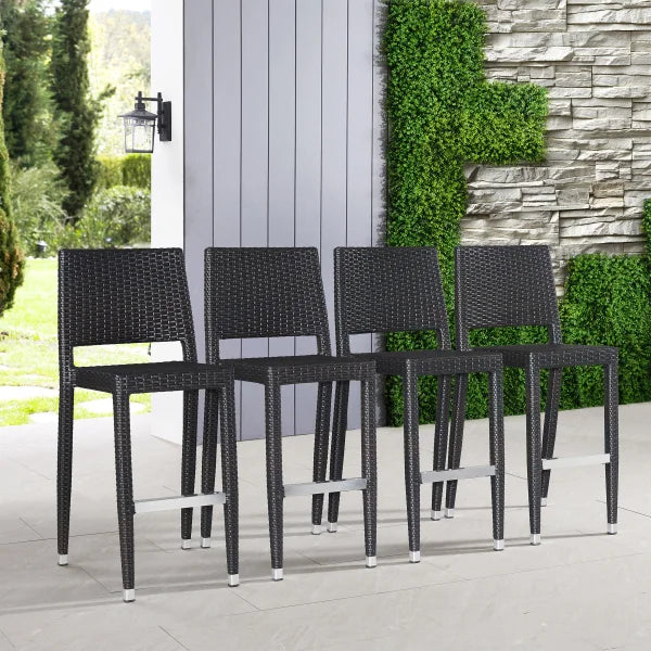 Niko 4-pack Patio Barstools