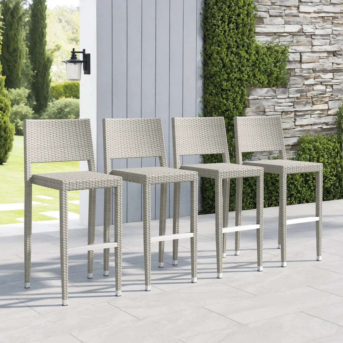 Niko 4-pack Patio Barstools