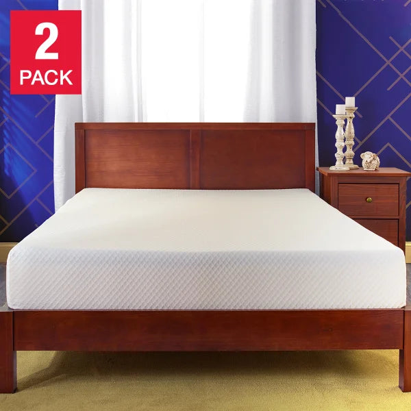 Comfort Tech Serene Medium Foam Twin XL Mattress 2-pack