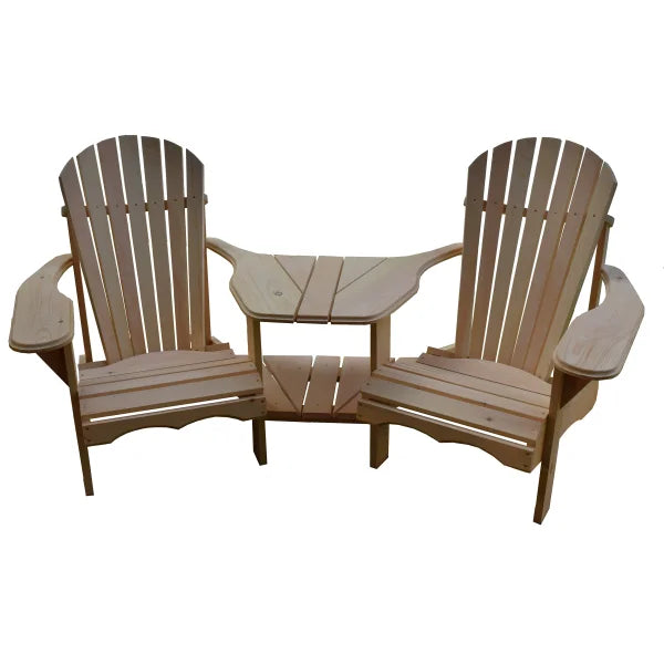 Pine Muskoka Angled Tete-a-tete Kit