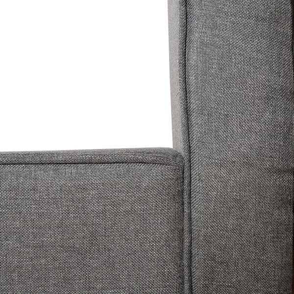 Whitley Grey Upholstered Bed