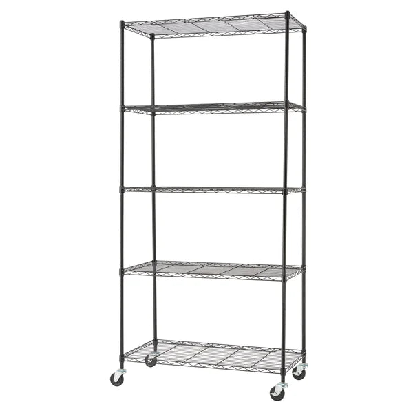 TRINITY 5-Tier EcoStorage 36 in. (91.44 cm) Wire Shelving Rack