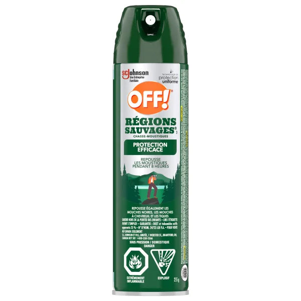 OFF! Deep Woods Insect, Mosquito and Tick Repellent, 3 x 255 g