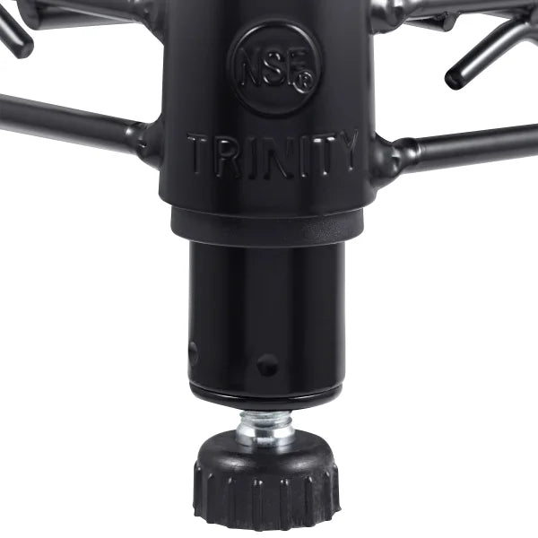 Trinity NSF 4-tier Black Wire Shelving Rack