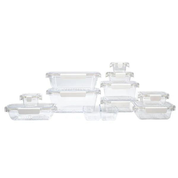 Snaplock Clear Food Storage Set, 22-piece