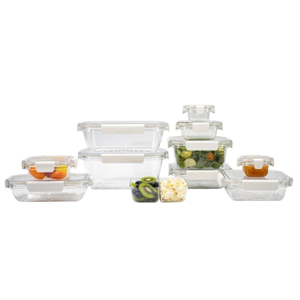 Snaplock Clear Food Storage Set, 22-piece