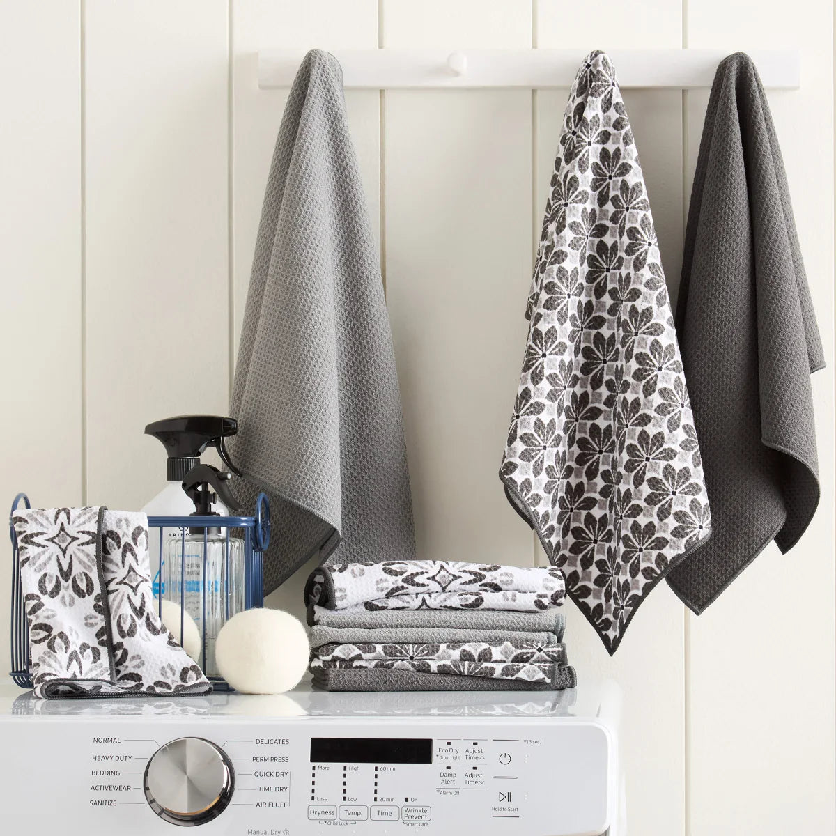 Town & Country Living Microfiber Kitchen Towels, 8-pack