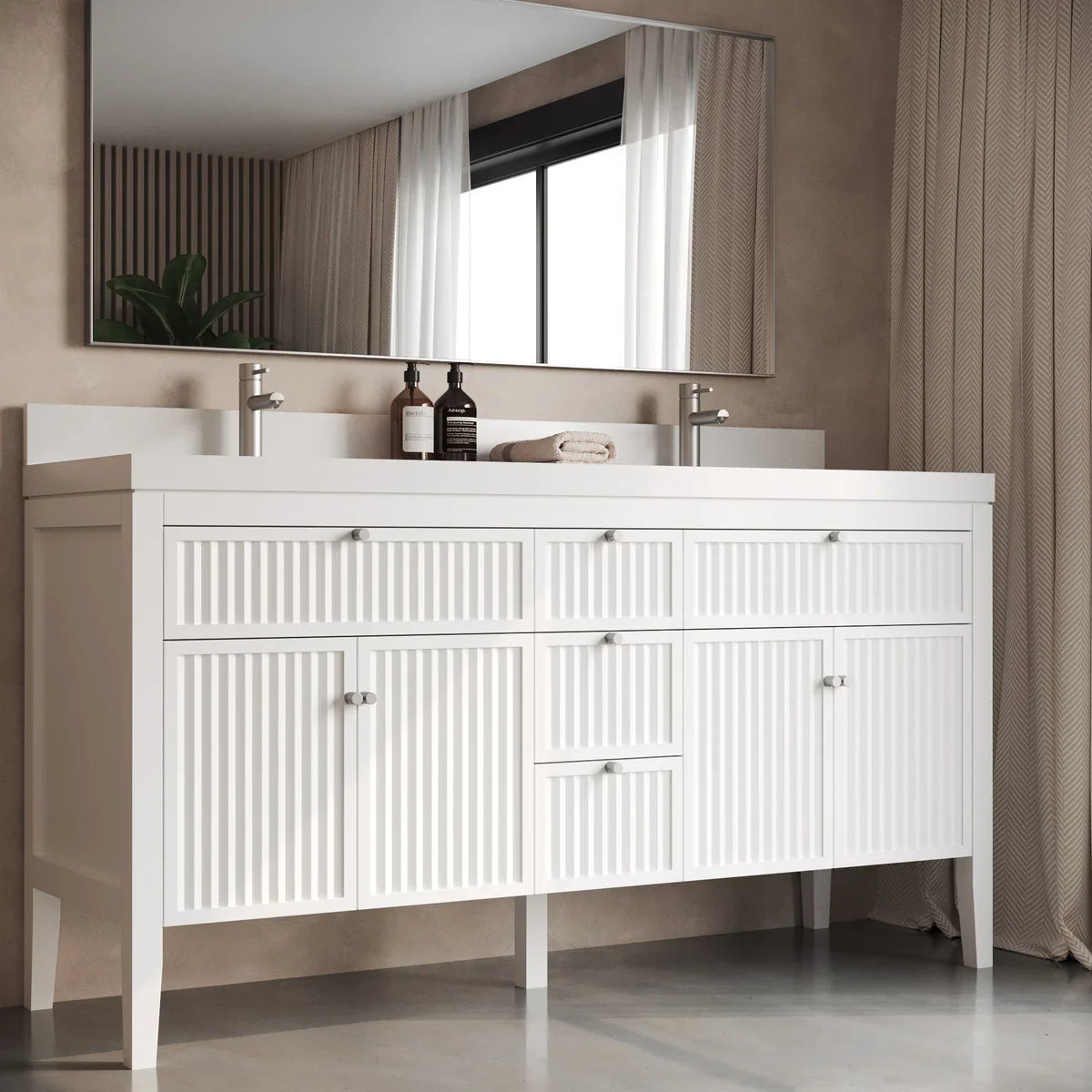 Forestmade Davos Bathroom Vanity in White