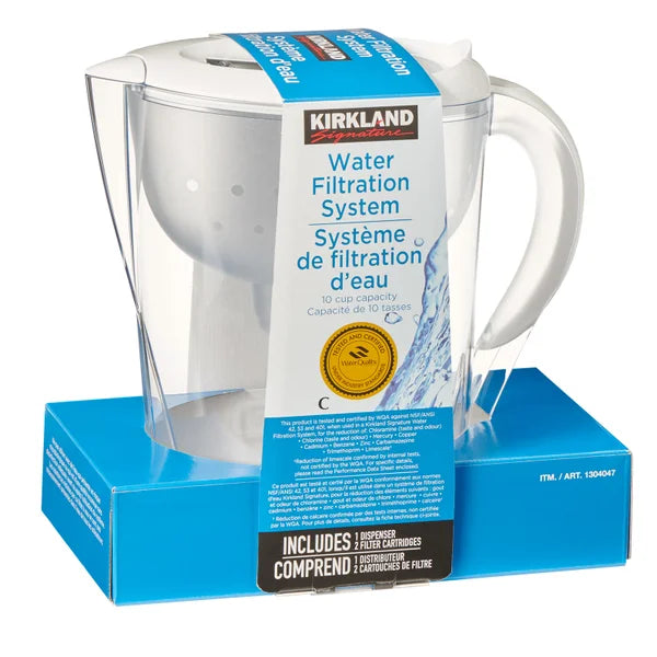 Kirkland Signature 2.3 L (10-cup) Pitcher with 2 Filters