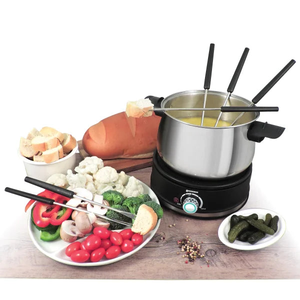 Swissmar Arolla 10 Piece Electric Fondue Set