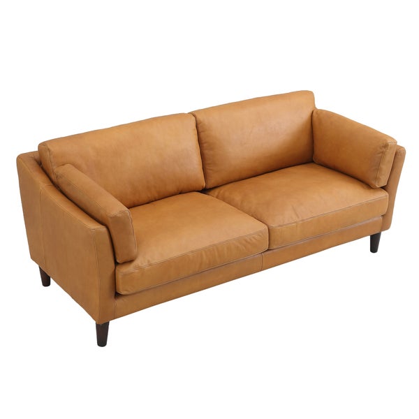 Fredrik Top-grain Leather Sofa