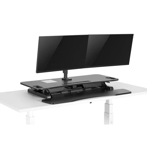 TygerClaw Black Sit-and-stand Adjustable Desk Riser
