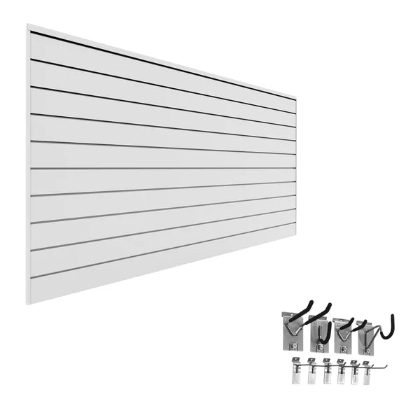 Proslat PVC Slatwall Kit with Hooks