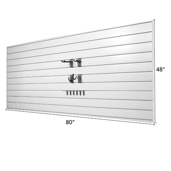 Proslat PVC Slatwall Kit with Hooks