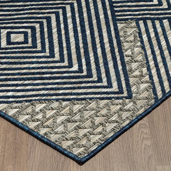Viana Madrid Collection Harlequin Indoor/Outdoor Area Rug