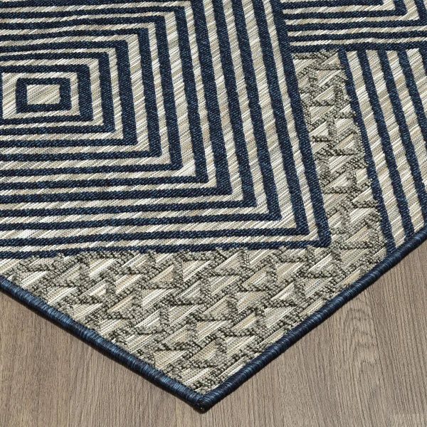 Viana Madrid Collection Harlequin Indoor/Outdoor Area Rug