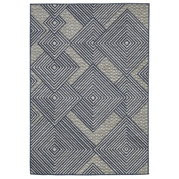 Viana Madrid Collection Harlequin Indoor/Outdoor Area Rug