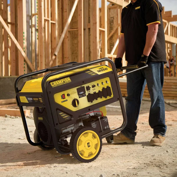 Champion 12,000W Running / 15,000W Peak Portable Generator with Electric Start
