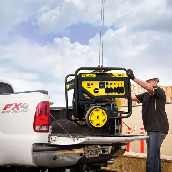 Champion 12,000W Running / 15,000W Peak Portable Generator with Electric Start