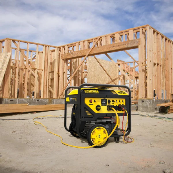 Champion 12,000W Running / 15,000W Peak Portable Generator with Electric Start