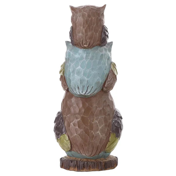 Stacking Owls Statue